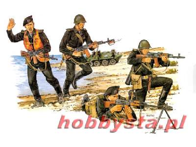 Figurki Soviet Naval Infantry - zdjęcie 1