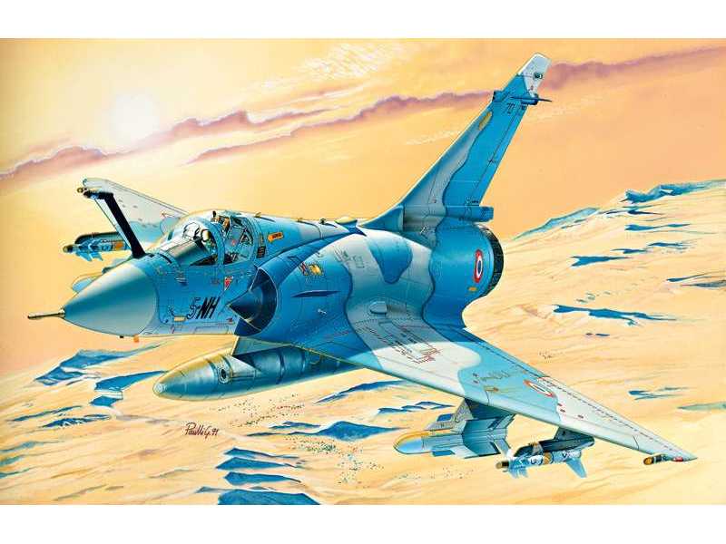 Mirage 2000C z farbami i klejem - zdjęcie 1