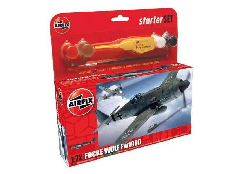 Focke Wulf Fw190D - Zestaw podarunkowy - zdjęcie 1 Focke Wulf Fw190D - Zestaw podarunkowy - zdjęcie 1