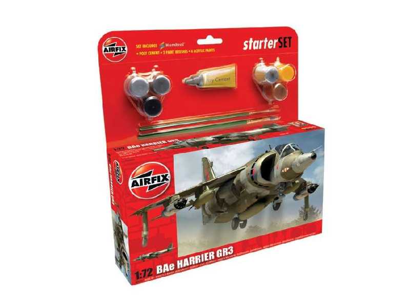 BAe Harrier GR3 - zestaw podarunkowy - zdjęcie 1 BAe Harrier GR3 - zestaw podarunkowy - zdjęcie 1