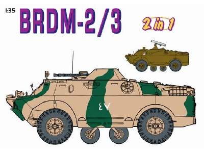 BRDM-2/3 (2 w 1) + Sowieccy czołgiści - zdjęcie 3