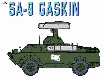 SA-9 Gaskin (9K31 Strzała-1) + Motor Rifle Troops - zdjęcie 2