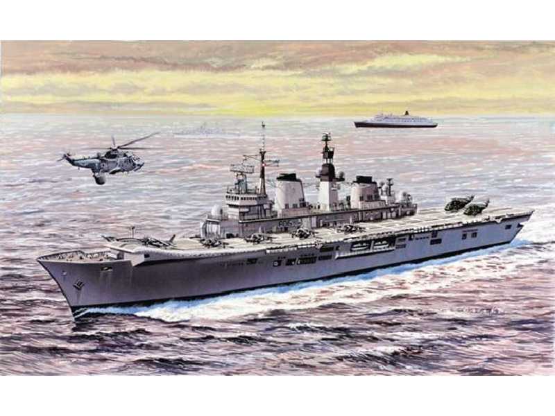 H.M.S. Invincible - lekki lotniskowiec - Wojna o Falklandy - zdjęcie 1 H.M.S. Invincible - lekki lotniskowiec - Wojna o Falklandy - zdjęcie 1