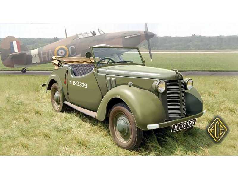 Austin 8 HP brytyjski samochód sztabowy - zdjęcie 1