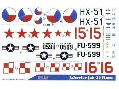 Jak-23 - polskie oznaczenia - zdjęcie 3