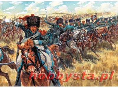 Figurki - French Light Cavalry - Napoleonic Wars - zdjęcie 2