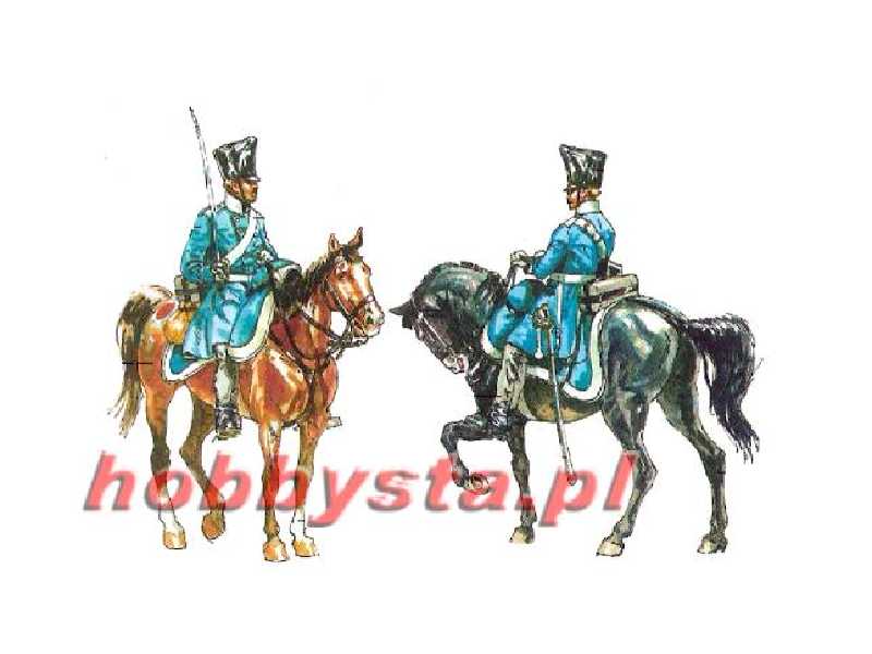 Figurki - Prussian Light Cavalry - Napoleonic Wars - zdjęcie 1