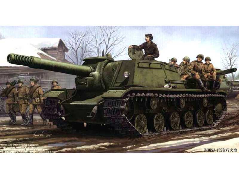 SU-152 radziecka ciężka haubica samobieżna - zdjęcie 1