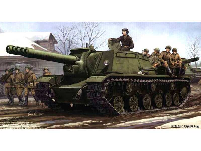 SU-152 radziecka ciężka haubica samobieżna - zdjęcie 1 SU-152 radziecka ciężka haubica samobieżna - zdjęcie 1