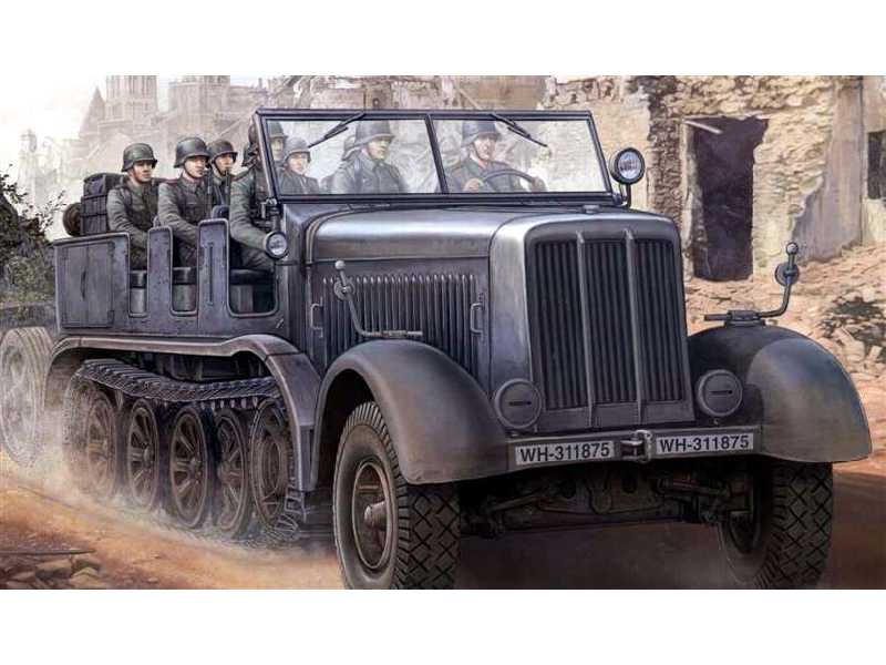 Sd.Kfz.8 Schwerer Zugkraftwagen 12t - zdjęcie 1 Sd.Kfz.8 Schwerer Zugkraftwagen 12t - zdjęcie 1
