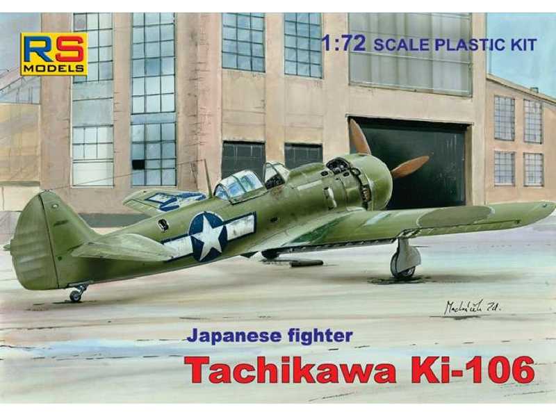 Tachikawa Ki-106 japoński myśliwiec - zdjęcie 1 Tachikawa Ki-106 japoński myśliwiec - zdjęcie 1