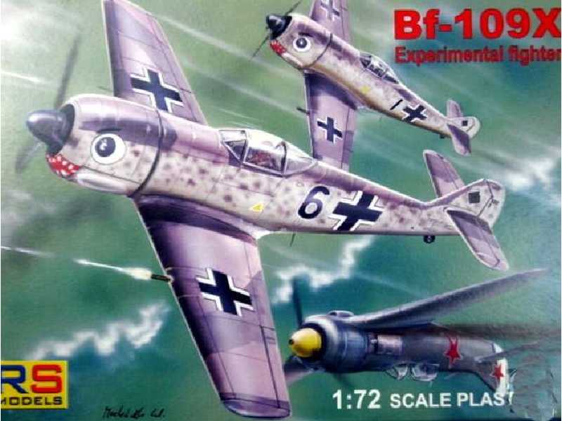 Bf-109X myśliwiec eksperymentalny - zdjęcie 1 Bf-109X myśliwiec eksperymentalny - zdjęcie 1