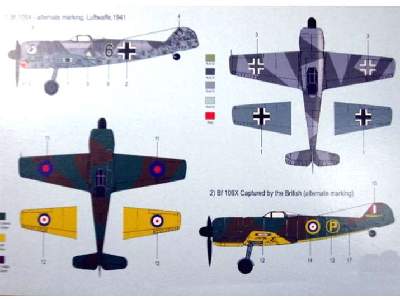 Bf-109X myśliwiec eksperymentalny - zdjęcie 2