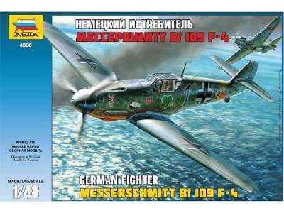 Messerschmitt Bf-109F4 niemiecki myśliwiec - zdjęcie 1