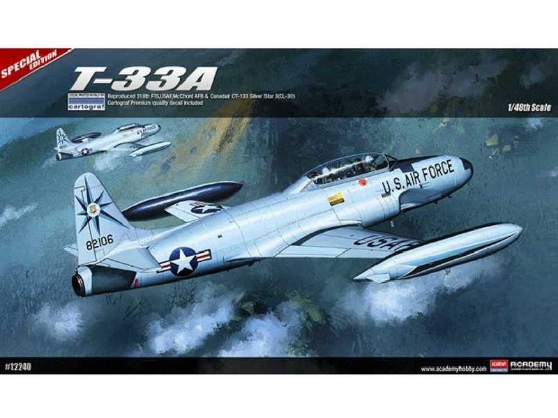 Lockheed T-33 Shooting Star samolot treningowy - zdjęcie 1 Lockheed T-33 Shooting Star samolot treningowy - zdjęcie 1