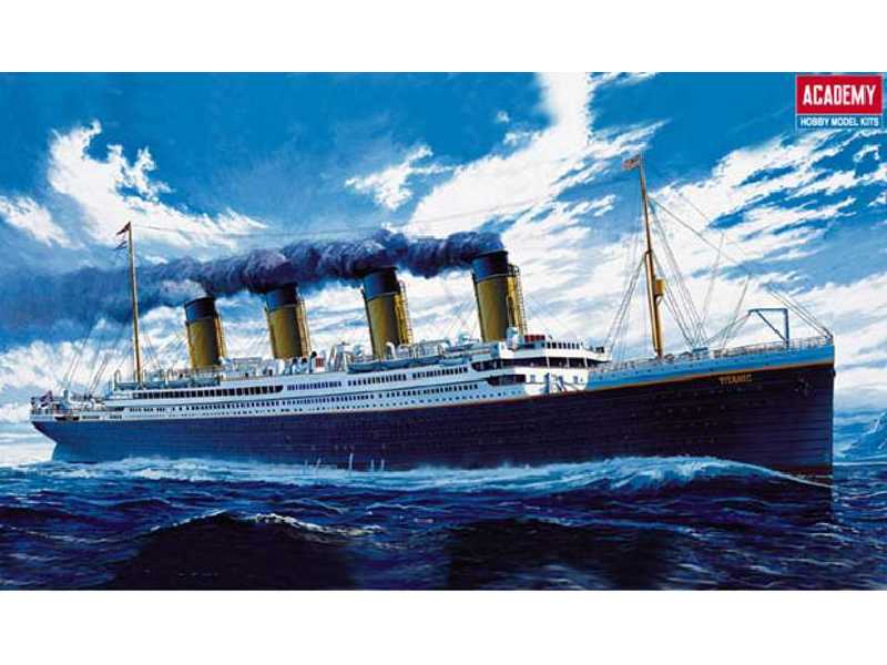 RMS Titanic - brytyjski transatlantyk - Multi Color Parts - zdjęcie 1