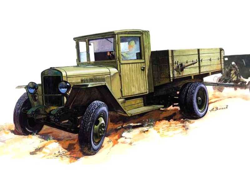ZIS-5V sowiecka ciężarówka - zdjęcie 1