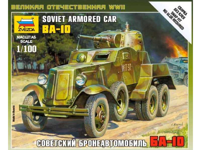 BA-10 - radziecki samochód pancerny - zdjęcie 1 BA-10 - radziecki samochód pancerny - zdjęcie 1