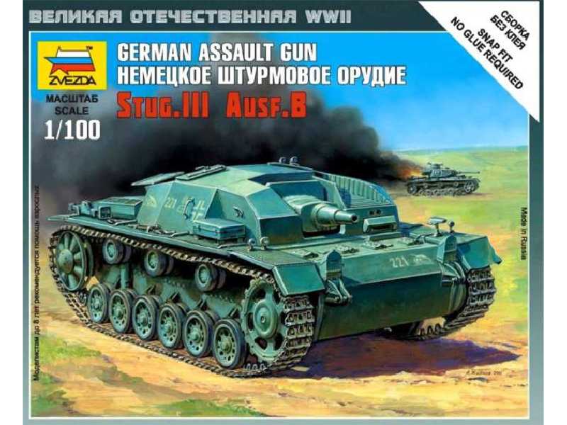 Stug-III Ausf.B niemieckie działo szturmowe - zdjęcie 1 Stug-III Ausf.B niemieckie działo szturmowe - zdjęcie 1