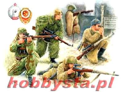 Figurki - Soviet Sniper Team - WWII - zdjęcie 1