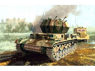 Flakpanzer IV Ausf. G Wirbelwind Early Production w/Zimmerit - zdjęcie 1