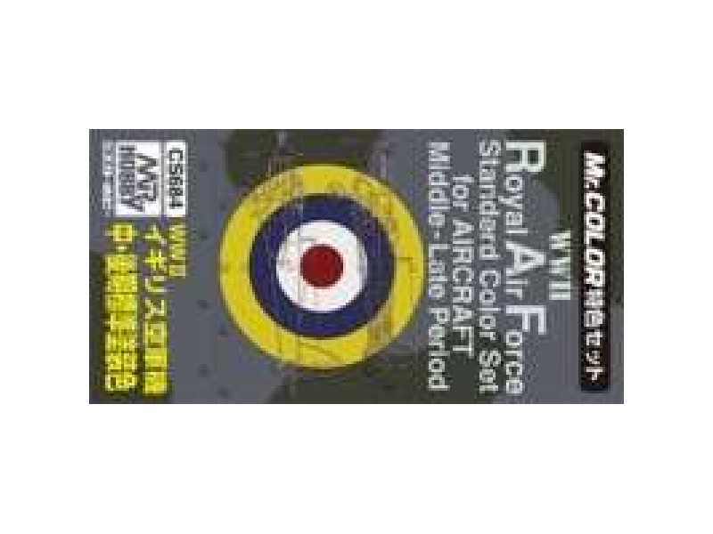 Zestaw farb RAF Colors 2 for Aircraft (WW2) - zdjęcie 1 Zestaw farb RAF Colors 2 for Aircraft (WW2) - zdjęcie 1