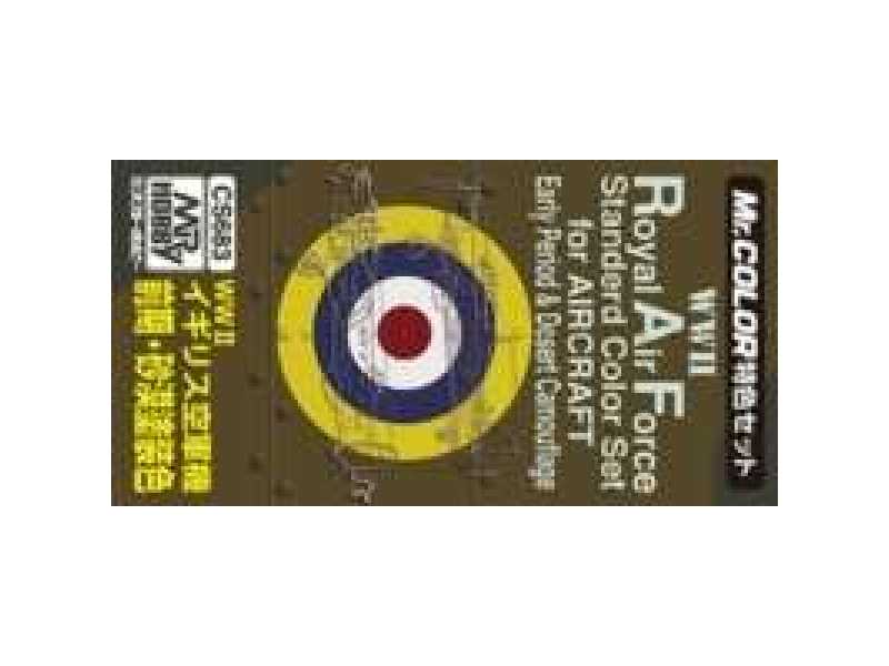 Zestaw farb RAF Colors for Aircraft (WW2) - zdjęcie 1 Zestaw farb RAF Colors for Aircraft (WW2) - zdjęcie 1