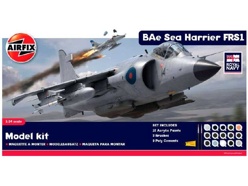 BAe Sea Harrier FRS1 - zestaw podarunkowy - zdjęcie 1 BAe Sea Harrier FRS1 - zestaw podarunkowy - zdjęcie 1