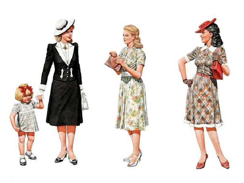 Figurki Women of WWII - zdjęcie 1 Figurki Women of WWII - zdjęcie 1