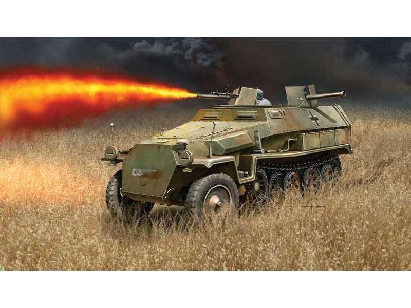Sd. Kfz. 251/16 Flammpanzerwagen - zdjęcie 1 Sd. Kfz. 251/16 Flammpanzerwagen - zdjęcie 1