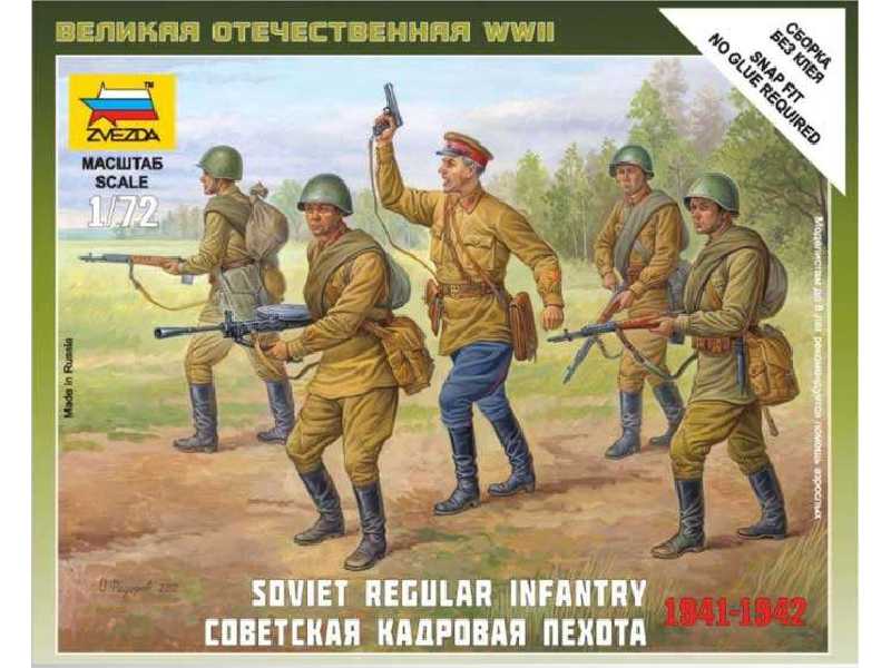 Radziecka piechota1941-1942 - zdjęcie 1 Radziecka piechota1941-1942 - zdjęcie 1
