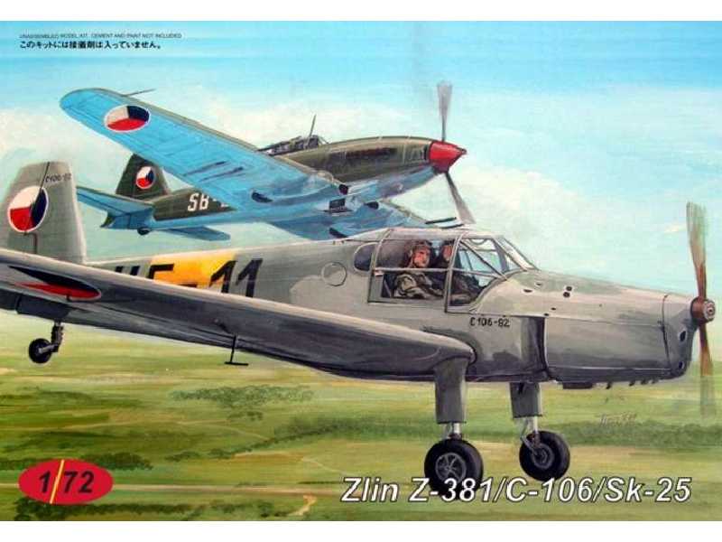 Zlin Z-381/C106/Sk-25 - zdjęcie 1 Zlin Z-381/C106/Sk-25 - zdjęcie 1
