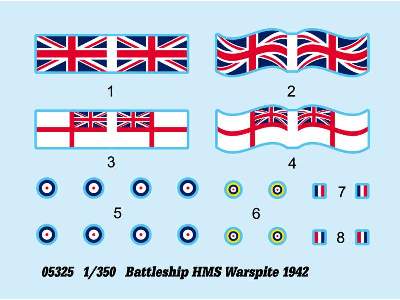 Pancernik HMS Warspite 1942 - zdjęcie 3