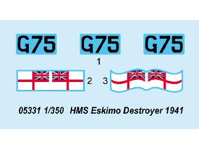 Niszczyciel HMS Eskimo 1941 - zdjęcie 3