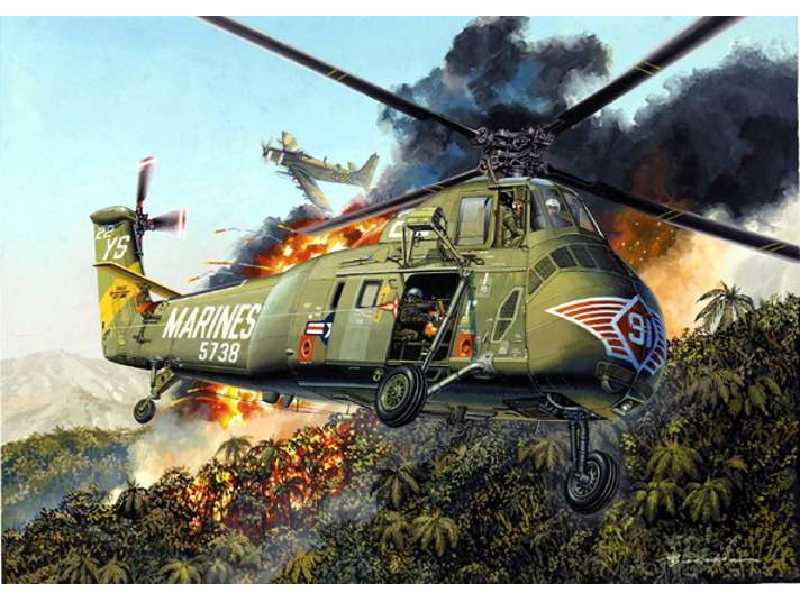 MRC - Sikorsky UH-34D Seahorse US Marines - zdjęcie 1 MRC - Sikorsky UH-34D Seahorse US Marines - zdjęcie 1