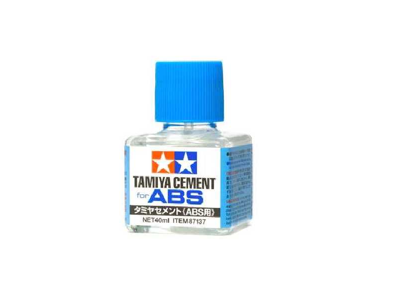 Klej Tamiya do tworzyw ABS - z pędzelkiem - 40 ml - zdjęcie 1