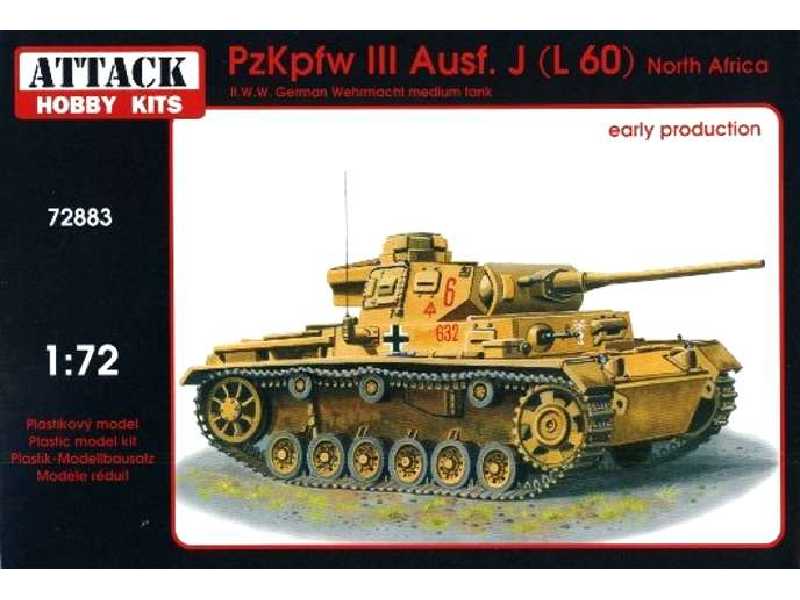 PzKpfw III Ausf. J(L 60) Afryka północna - wczesny - zdjęcie 1 PzKpfw III Ausf. J(L 60) Afryka północna - wczesny - zdjęcie 1