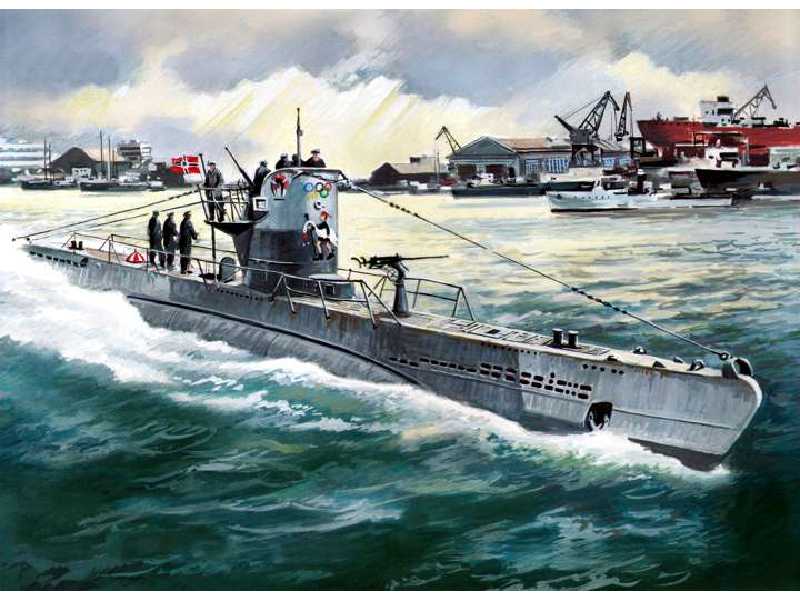 U-Boat Type IIB (1943) niemiecki okręt podwodny - zdjęcie 1 U-Boat Type IIB (1943) niemiecki okręt podwodny - zdjęcie 1