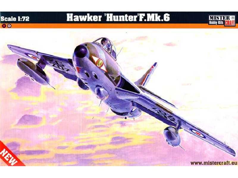 Hawker Hunter F.Mk.6 - zdjęcie 1 Hawker Hunter F.Mk.6 - zdjęcie 1