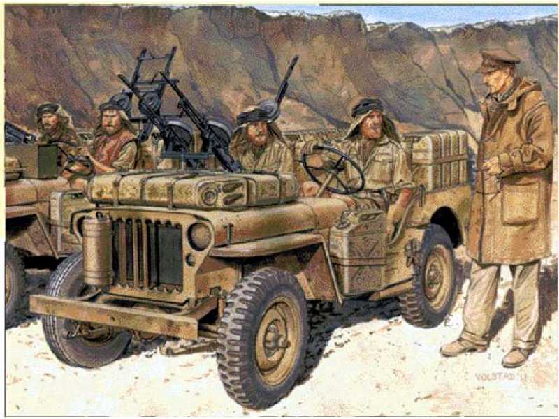 SAS 1/4 Ton 4x4 Patrol Commanders Car - zdjęcie 1 SAS 1/4 Ton 4x4 Patrol Commanders Car - zdjęcie 1