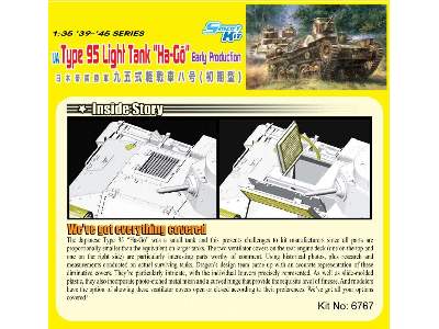 Japoński czołg lekki Type 95 Ha-Go - wczesna produkcja - zdjęcie 4