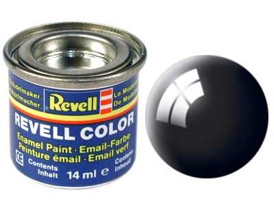 Farba nr 7 black, gloss RAL 9005 - Aqua Color - zdjęcie 1
