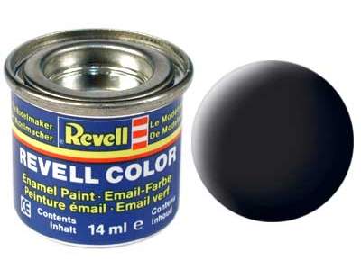Farba nr 8 black, mat RAL 9011 - Aqua Color - zdjęcie 1