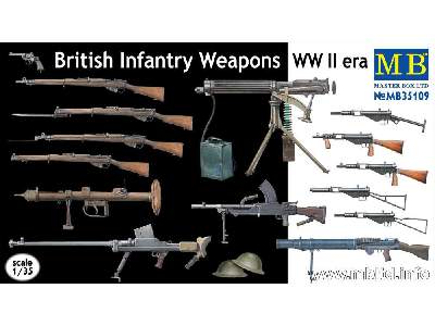 Broń brytyjskiej piechoty - II W.Ś. - zdjęcie 1