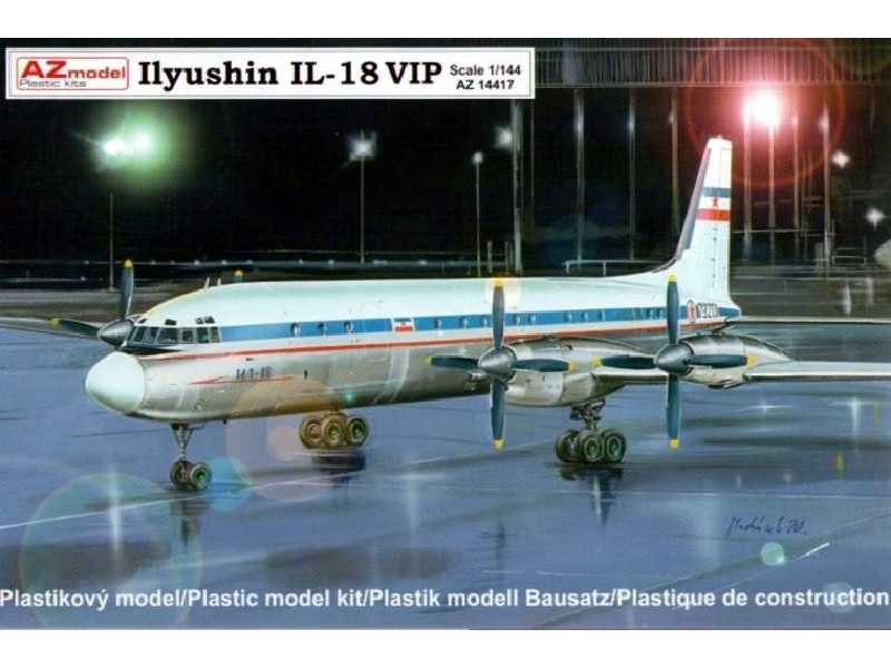 Iljuszyn Ił-18 VIP - polskie oznaczenia - zdjęcie 1 Iljuszyn Ił-18 VIP - polskie oznaczenia - zdjęcie 1