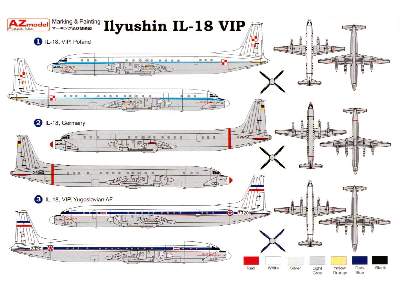 Iljuszyn Ił-18 VIP - polskie oznaczenia - zdjęcie 2