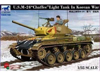M-24 Chaffee czołg lekki - Korea - zdjęcie 1
