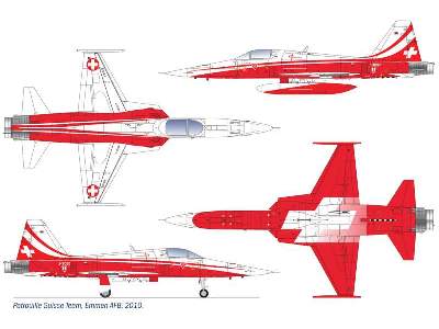 F-5E Tigher ll Patrouille Suisse - zdjęcie 5