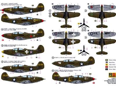 Bell P-39 D/F/K Airacobra amerykański myśliwiec - zdjęcie 2