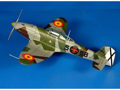 Myśliwiec Heinkel 112 B - Hiszpania - zdjęcie 4